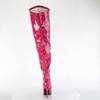 Pleaser - SEDUCE3000WC Bottes cuissardes à plateforme - Rose Product image